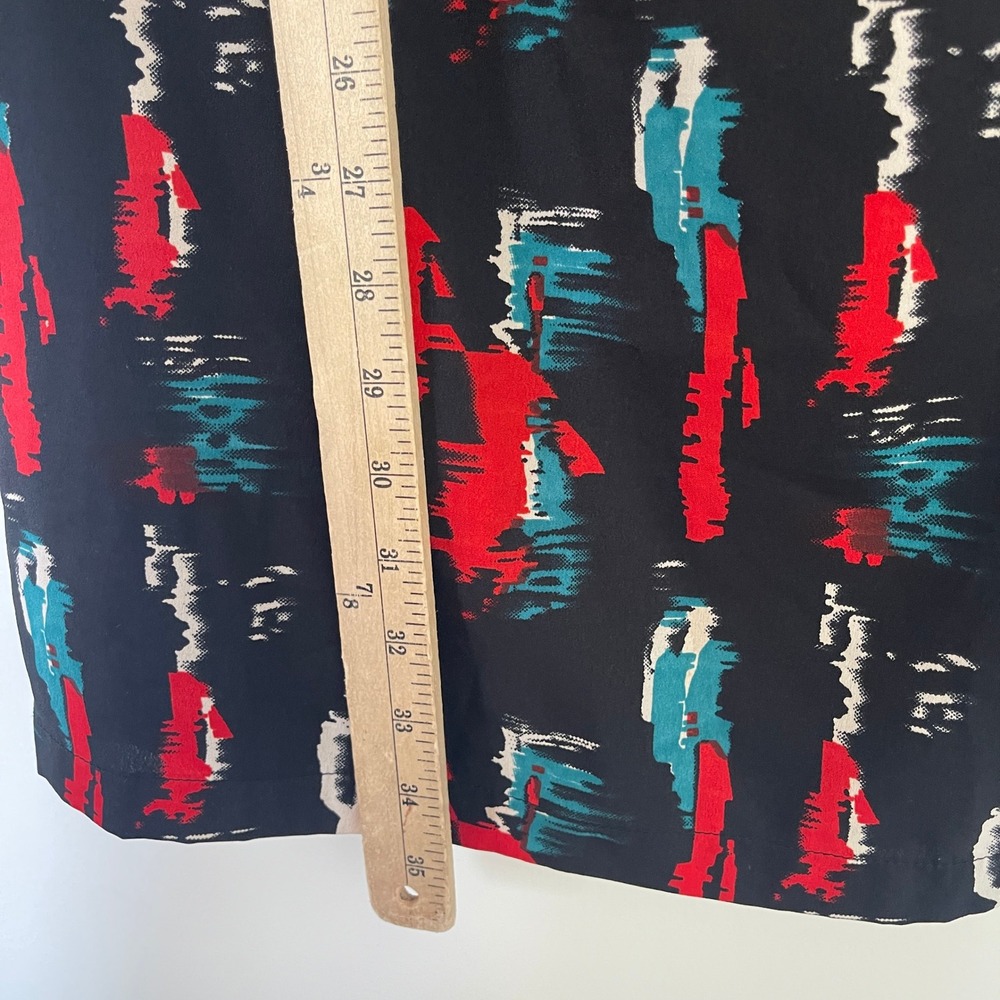W118 by Walter Baker $158 Black Abstract Allison One Shoulder Women's Dress XS - Picture 4 of 8